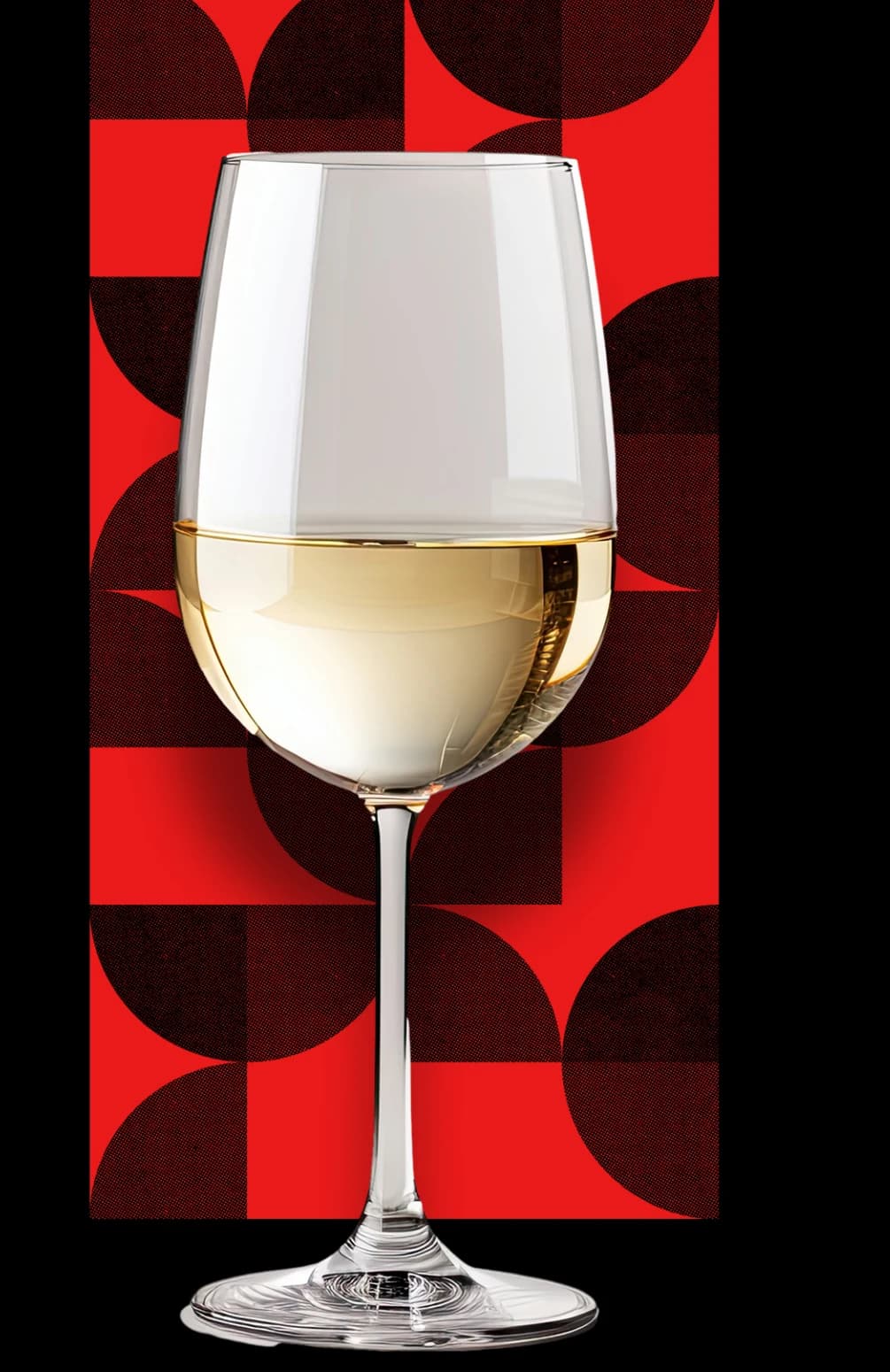 Glass of white wine